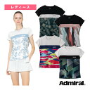 フロントライングラフィックTシャツ／レディース（ATLA401）《アドミラル(Admiral) テニス・バドミントン ウェア（レディース）》