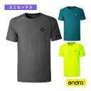 ■商品情報 商品名アンドロ メランジTシャツアルファ／ANDRO MELANGE T-SHIRT ALPHA／ユニセックス（300021218／300021219／300021220）《アンドロ 卓球 ウェア（メンズ/ユニ）》 メーカー名アンドロ カラー（300021218）アッシュグレー, （300021219）ネオンイエロー, （300021220）グリーンブルー サイズ3XS（EUサイズ）, 2XS（EUサイズ）, XS（EUサイズ）, S（EUサイズ）, M（EUサイズ）, L（EUサイズ）, XL（EUサイズ）, 2XL（EUサイズ）, 3XL（EUサイズ） 素材ポリエステル92%、ポリウレタン8% その他JTTA、男女兼用、IndoorDry ■メーカー希望小売価格はメーカーカタログに基づいて掲載していますサイズ3XS2XSXSSMLXL2XL3XL 着丈(cm)58616467697173.57678 胸囲(cm)80869298104110116122128 ■商品詳細情報 特徴スタイリッシュならゲランデザインのゲームシャツ肌触りの良い生地でシンプルスタイリッシュなデザインのメランジTシャツにアッシュグレー、グリーンブルー、ネオンイエローの3色が新たに登場。圧倒的な着心地が売り。