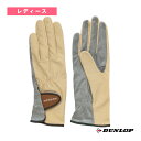 グローブ 両手セット 手のひら側穴なしタイプ レディース TGG0115W《ダンロップ テニスアクセサリ・小物》