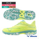ウエーブエクシードライト2 WAVE EXEED LIGHT 2 オムニクレー レディース 61GB2317《ミズノ テニスシューズ》
