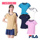 ゲームシャツ/レディース(VL2916) フィラ テニスウェア(レディース)(4)