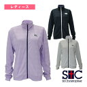 ジャガードチェックジップアップジャケット レディース STC-BEW2459《セントクリストファー テニスウェア(レディース)》