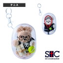 くましゃんテニスチャーム St.+D.memeコラボ STC-BEA4900《セントクリストファー テニスアクセサリ・小物》