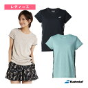 2025年07月下旬【予約】ピュアレンジ 半袖シャツ SHORT SLEEVE SHIRT レディース BWG5373 バボラ テニスウェア(レディース)