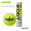 FORT4球入（フォート）『ペット缶単位（1缶／4球）』（DFCPDYL4DOZ）《ダンロップ テニス ボール》