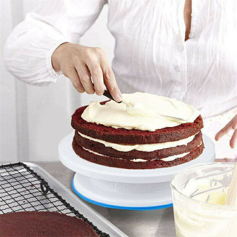 ケーキ 回転台 ケーキ装飾台 ケーキ作り用 ターンテーブル ベーキング ツール デコ...