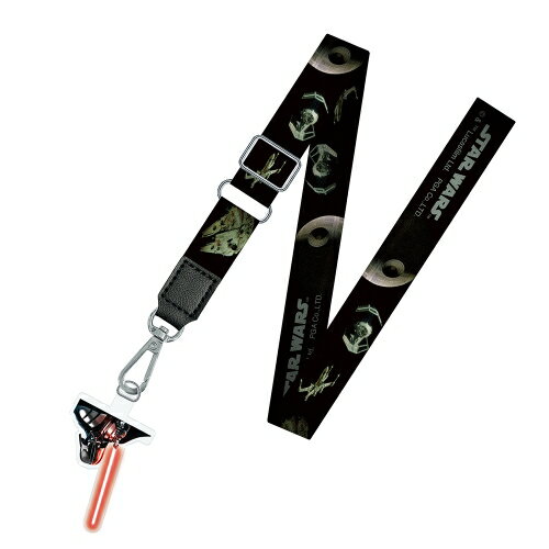 STAR WARS ダース・ベイダー ストラップホルダー付 ショルダーストラップ アイフォン ストラップ ケース