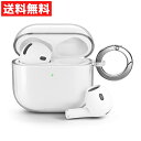 AirPods 第4世代用 ソフトケース クリア ワイヤレスイヤホン ケース