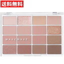 WAKEMAKE ソフトブラーリング アイパレット アイシャドウ 05 ミューテッドコーラルブラーリング 16色 アイメイク 韓国 コスメ