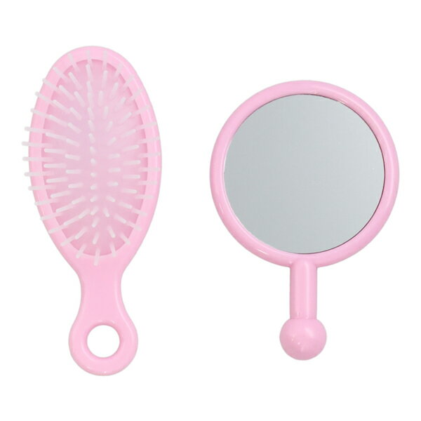 おでかけセット ピンク キミとアイドルプリキュア キュアアイドル キュアウインク ヘアブラシ ミラー クリアポーチ おしゃれ遊び キッズ 旅行