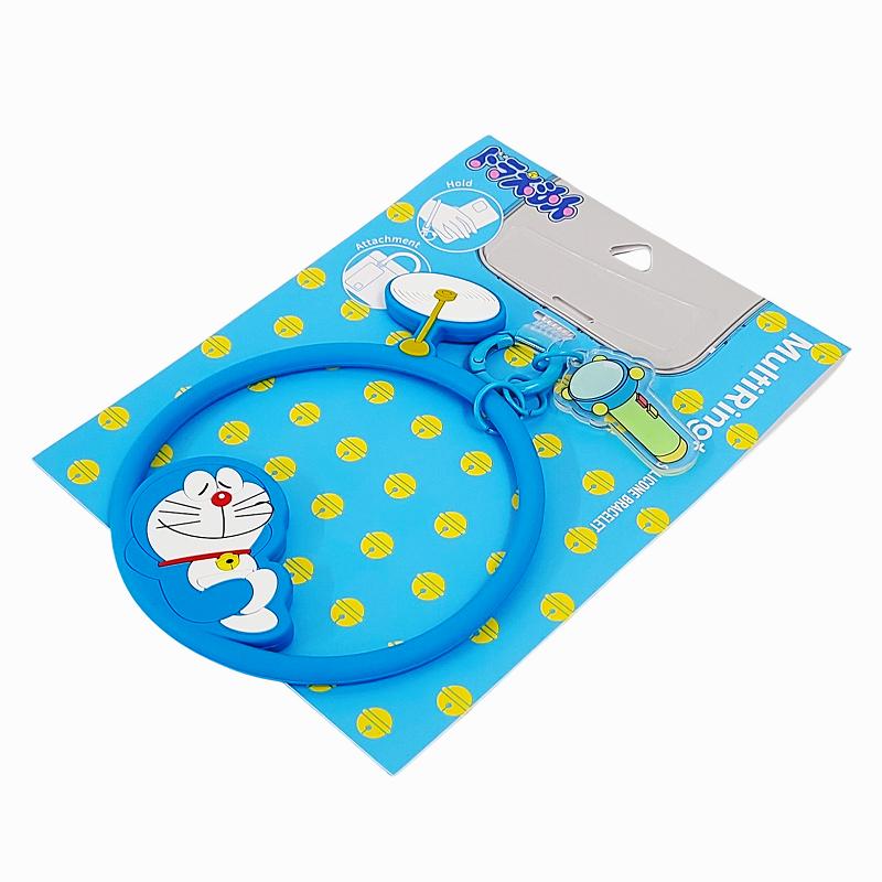 ドラえもん ドラえもん マルチリングプラス シリコンブレスレット DR-151A スマホ リング チャーム付 グルマンディーズ