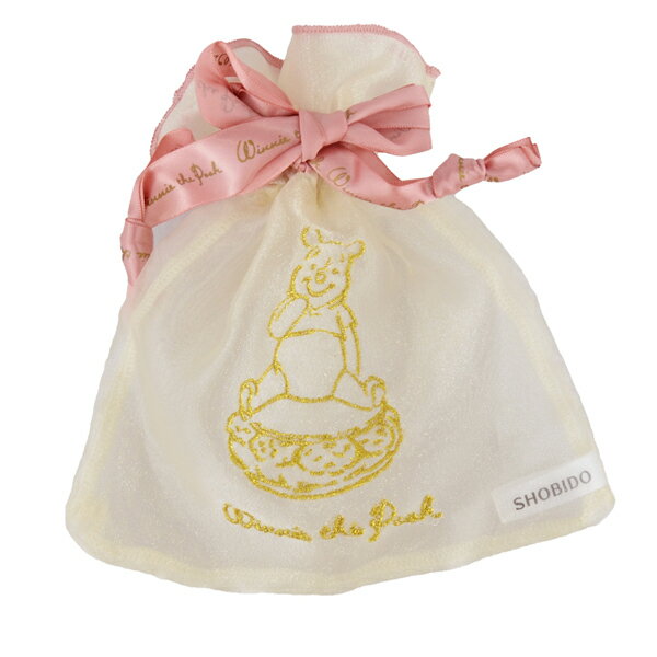 ディズニー アイマスク&巾着セット くまのプーさん リラックスタイム 旅行 安眠グッズ