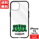 iPhone 15 14 13 対応 ケース Minecraft マインクラフト Aタイプ スマホ カバー アイフォン IIIIfit Clear マイクラ