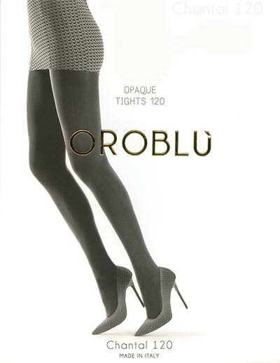 【メール便OK】OROBLU/オロブル［インポート・プレーンタイツ/イタリア製］ウルトラシルキー、ストレスフリー。120デニールタイツ。オロブル/チャンタル120