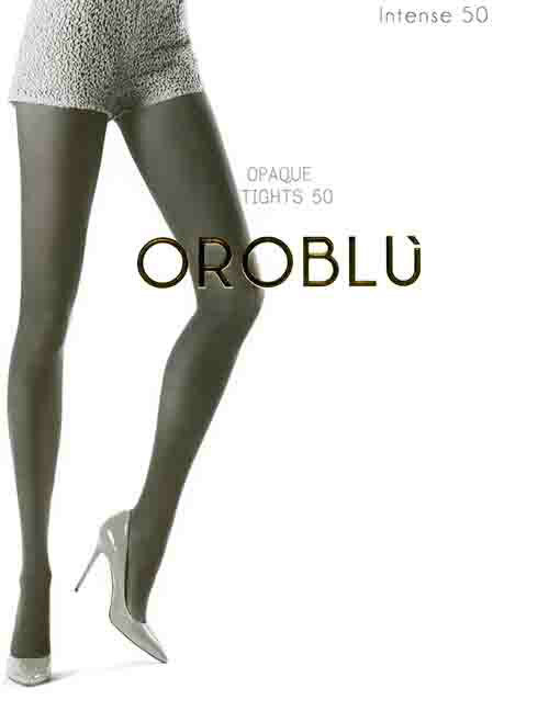 【メール便OK】OROBLU/オロブル［インポート・タイツ/イタリア製］透け感なし、着ぶくれしない。フィット感がすばらしい。オロブル/インテンス50