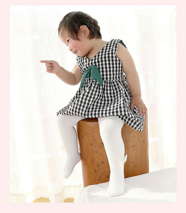 タイツ キッズ ベビー 女の子 子供服 リボン ホワイト ブラック グレー ピンク ベ...