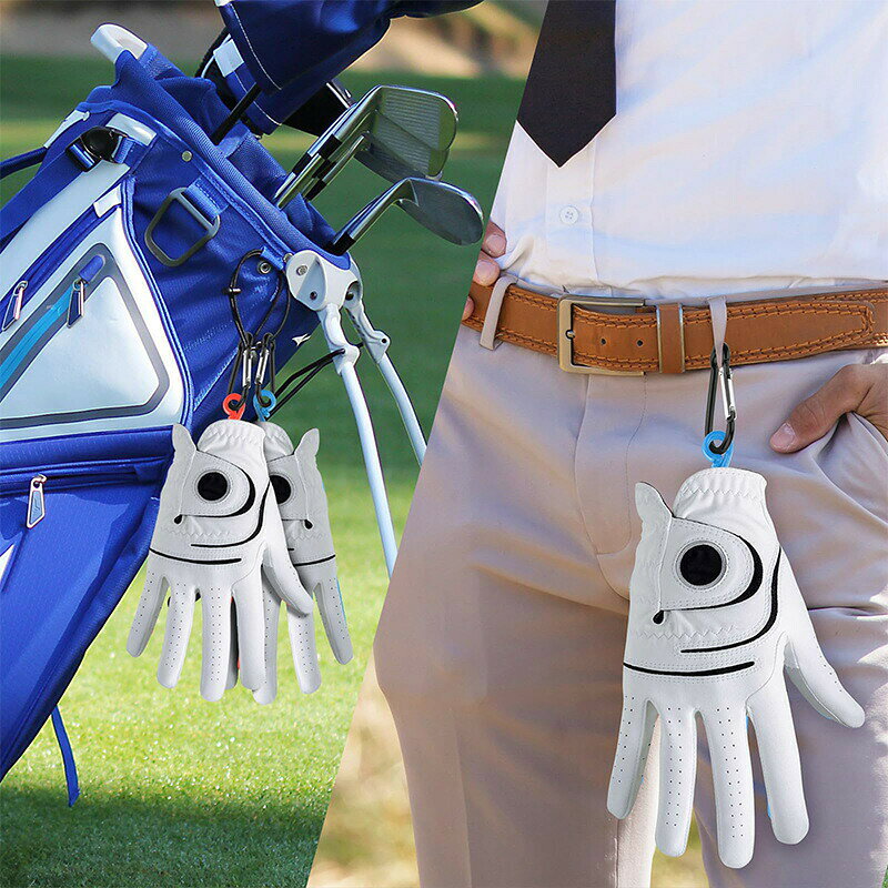 グローブハンガー ゴルフグローブホルダー 左右対応 単品 片手分 ゴルフ用品 カラ...