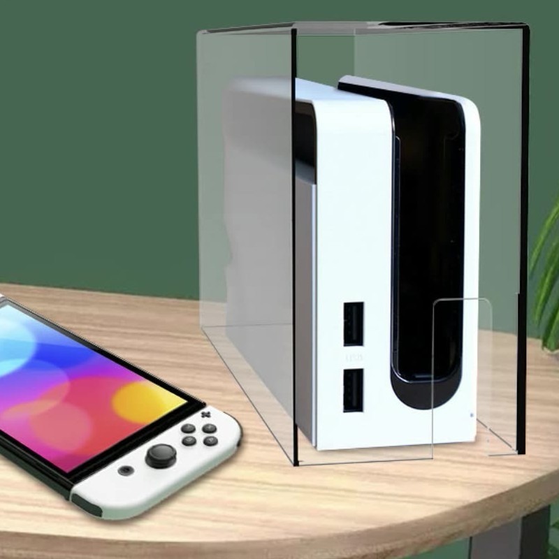 Nintendo Switch ディスプレイケース 保護カバー 収納ケース ダストカバー 本体 インテリア 日用品雑貨 見せる収 lucky13-10266826 BACKYARD FAMILY 雑貨タウン サンプル画像3