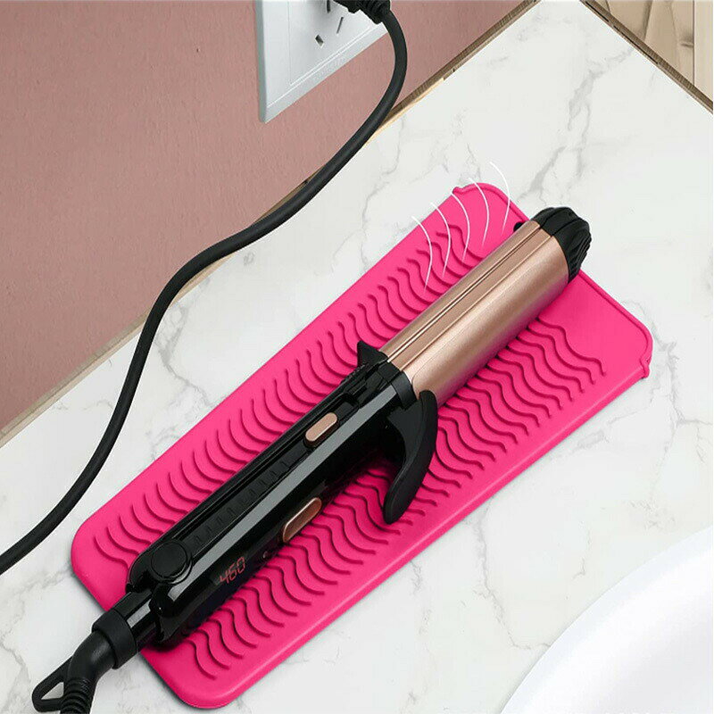 ヘアアイロン収納カバー マット 収納ケース 収納ポーチ パッド 耐熱ホルダー シリ...