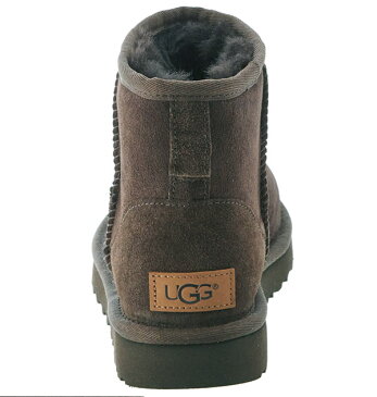 ムートンブーツ UGG Australia アグ オーストラリア 定番 W Classic Mini II ブーツ ムートン レディース クラシックミニ 2 シープスキン 羊皮 毛皮 スエード スウェード 撥水 はっ水 防汚加工 Scotchgard スコッチガード 防寒 通気性 シンプル 裏ボア #1016222