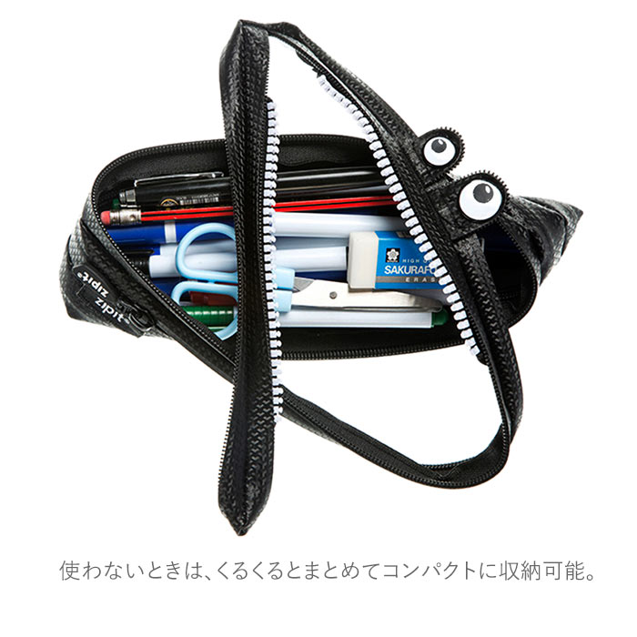 ペンケース おしゃれ 女子 定番 モンスター トロイカ 中学 高校 ポーチ 小物入れ 筆箱 中学 高校 女の子 シルバー ユニーク ギフト 入学祝い ホワイトデー お返し プレゼント 文具 ユニコーンピンク