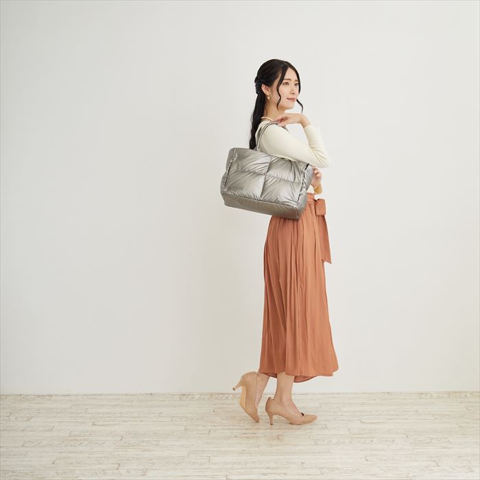 ROOTOTE フェザールー 1243 ルートート 定番 レディース トートバック トートバッグ 肩掛け 軽量 軽い 自立 通勤 通学 大人 かわいい お仕事 ビジネス あったか FEATHER ROO DELI デリ CARO カロ-A レディースバッグ lucky13-10226037 BACKYARD FAMILY 雑貨タウン サンプル画像3