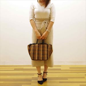 ルートート トートバッグ 定番 LT デリ WOOL-A ROOTOTE レディース ブランド おでかけ おしゃれ シンプル 2way ショルダー 秋冬 ウール 大人 かわいい 上品 きれいめ 巾着 通勤 通学 サブバッグ おでかけ 手提げ 鞄 DELI lucky13-10025305 BACKYARD FAMILY 雑貨タウン サンプル画像3