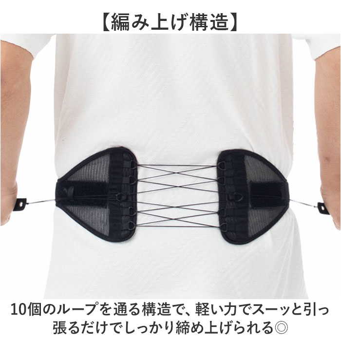 dr pro シャキット 腰ベルト 定番 腰サポーター 腰用ベルト シャキット腰ベルト 腰コルセット 骨盤ベルト サポーター dr.pro SHAKITTO 腰 ベルト 骨盤 背筋 姿勢 猫背 メッシュ 家事 仕事 姿勢補正 男女兼用 健康グッズ lucky13-10248263 BACKYARD FAMILY 雑貨タウン サンプル画像3
