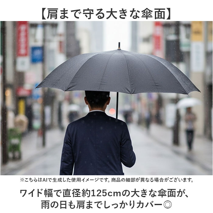 折りたたみ傘 雨傘 定番 雨用 耐風 傘 かさ カサ 折り畳み傘 メンズ レディース 撥水 強風 晴雨兼用傘 晴れ雨兼用傘 ビジネス 紳士 無地 木製ハンドル コンパクト 男性 女性 手開き 丈夫 レイングッズ 男女兼用 シンプル 梅雨 通勤 通学 lucky13-10257092 BACKYARD FAMILY 雑貨タウン サンプル画像3