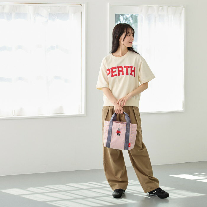 ルートート スヌーピー ROOTOTE 8504 定番 手提げバッグ 手提げかばん トートバッグ サブバッグ レディース 軽量 軽い 通勤 通学 小さめ SNOOPY PEANUTS ピーナッツ 大人 かわいい おしゃれ DELI デリ レディースバッグ lucky13-10263955 BACKYARD FAMILY 雑貨タウン サンプル画像2