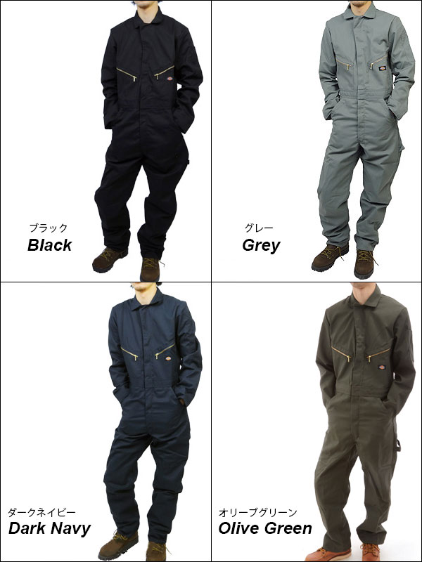 Coverall 長袖 つなぎ ツナギ 作業着 Dickies デッキーズ 4879 メンズ 通販 ファッション おすすめ 通販/正規品 カバーオール ディッキーズ