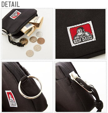 コインケース ベンデイビス BEN DAVIS 小銭入れ 財布 ロゴ シンプル 定番 カード入れ 定期入れ 小物入れ コインパース ブランド キッズ 大学生 高校生 レディース メンズ COIN CASE メンズコインケース 150-009 bd-bdw-9031 ben-062