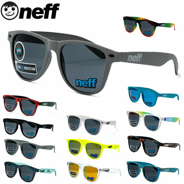 サングラス レディース メンズ UVカット ミラー 通販 スケート ストリート ネフ NEFF