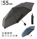 折りたたみ傘 55cm 定番 折り畳み 雨傘 傘 折りたたみ コンパクト メンズ レディース 晴雨兼用 大きめ 大きい 折畳み傘 折畳傘 おりたたみ傘