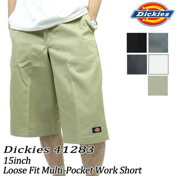 Loose Fit Multi-Pocket Work Short 全5色 メンズ ワーク系 パンクロック 通販 ファッション おすすめ 通販/正規品 41283 ディッキーズ 15インチ Dickies ハーフパンツ ショートパンツ