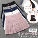 ゴルフ スカート 定番 プリーツスカート ゴルフスカート インナーパンツ付き レディース ゴルフウエア ミニ スカート テニス おしゃれ スポーツ 春夏秋 サマ...