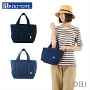 ルートート トートバッグ ROOTOTE 1418 定番 軽量 軽い デニム 洗い加工 デリ DELI レディース ミニトート おしゃれ シンプル 無地 カジュアル ナチュラル おでかけ ワンマイル インテリア 収納 ユニセックス 男女兼用 NA.デリ.DENIM-A レディースバッグ