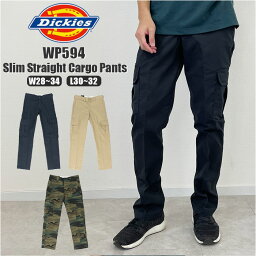 ディッキーズ Dickies パンツ WP594 定番 ワークパンツ カーゴパンツ メンズ おしゃれ ブランド デッキーズ 大きいサイズ スリム ズボン 作業着 作業服 ワークウェア カジュアル 紳士服 アメカジ ボトムス