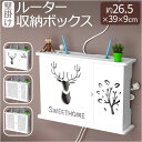 ルーター 収納 壁掛け 定番 ラック ウォールラック ルーター収納ケース 棚 シェルフ 収納棚 扉付き ボックス 収納ボックス 壁面収納 スリム コンパクト 電源タップ おしゃれ 白 ホワイト リビング インテリア
