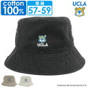 UCLA ユーシーエルエー 帽子 バケットハット 定番 サファリハット ぼうし バケット ハット BUCKET HAT メンズ レディース 男女兼用 ユニセック...