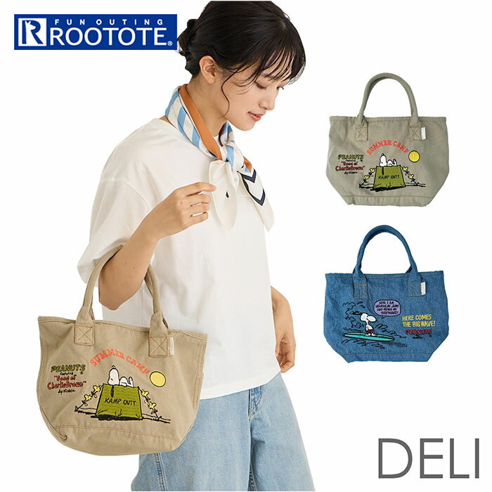 ルートート スヌーピー トートバッグ 定番 手提げ トートバック ROOTOTE 8590 ミニバッ ...