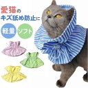 エリザベスカラー猫 定番 足舐め防止 怪我 去勢 避妊 エリザベス カラー サイズ調整 術後ケア 痛くない 柔らかい 簡単装着 首回り 傷口保護 手術 術後 布 ソフト 軽い 軽量 ヘルスケア かわいい 可愛い シンプル ペットグッズ
