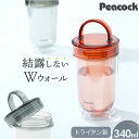 ピーコック Peacock 水筒 PPA-35 定番 340ml スクリュータイプ クリアボトル マイボトル ダイレクトボトル 直飲み 透明 ボトル スポーツド...