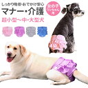 犬 マナーパンツ 女の子 定番 生理パンツ サニタリー パンツ マナーパンツカバー マナーウェア おむつ オムツ サイズ調整可能 パンツタイプ 着脱簡単 フリル...