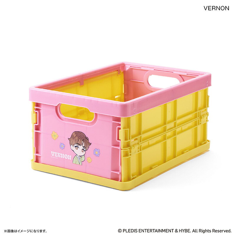 SEVENTEEN グッズ 定番 VERNON バーノン 折りたたみミニコンテナ PetiTEEN  ...