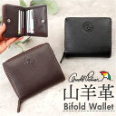 アーノルドパーマー 財布 ArnoldPalmer 4AP3678 定番 二つ折り 2つ折り財布 二つ折り財布 折財布 さいふ サイフ お財布 メンズ 男性 紳士 ラウンドファスナー ブランド シンプル 通勤 ビジネス 山羊革 ゴートレザー 小銭入れ メンズ財布
