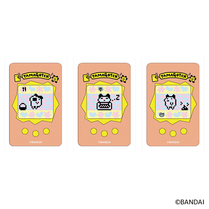 たまごっち グッズ 定番 まじかる百貨店ステッカー ステッカー tamagotchi 4947864048211 たまごっち05 スマホステッカー シール ステッカーシール かわいい 可愛い カワイイ キャラクター 懐かしい おしゃれ レンチキュラー 文房具