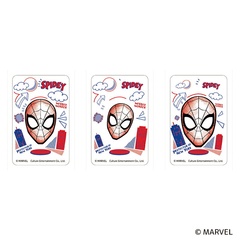スパイダーマン グッズ 定番 まじかる百貨店クリアカード クリアカード Spider-Man 4947864050627 スパイダーマン01 MARVEL マー...