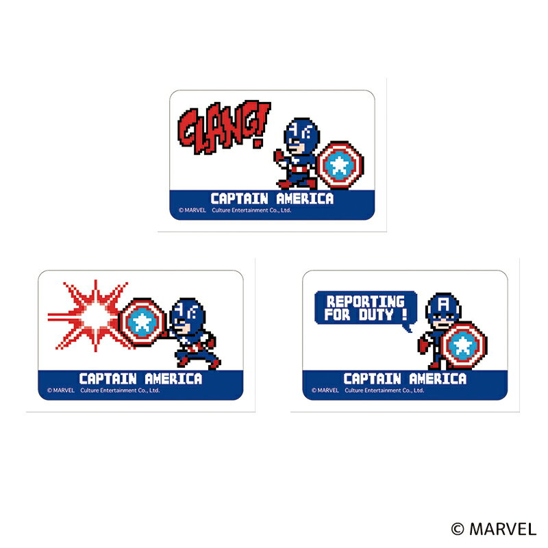 MARVEL マーベル グッズ 定番 まじかる百貨店クリアカード クリアカード キャプテンアメリカ 4947864050719 キャプテン・アメリカ01 アメコ...