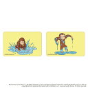 おさるのジョージ グッズ 定番 まじかる百貨店ステッカー ステッカー Curious George 4947864052775 おさるのジョージ05 シール ステッカーシール スマホ裏 絵本キャラクター かわいい 可愛い カワイイ おしゃれ レンチキュラー 文具